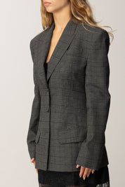 Aniye By Blazer Daliah Stampa Check 181224 STONE CHECK