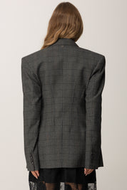 Aniye By Blazer Daliah Stampa Check 181224 STONE CHECK