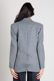 Pinko Blazer Doppiopetto Amora con Revers a Lancia 106099 A2ZU I76