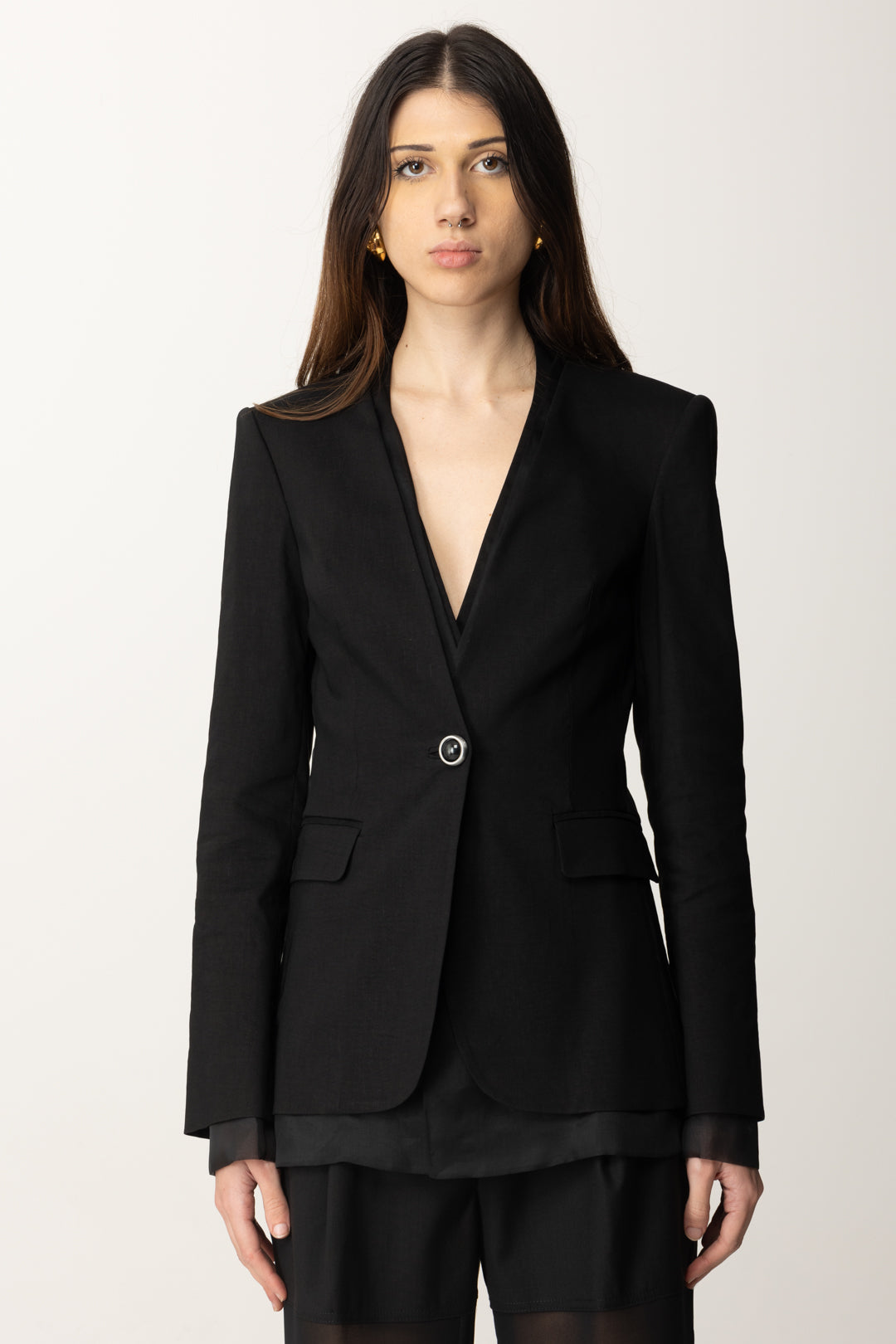 Blazer Tailleur Laurea Pinko Gonna Pinko Tailleur Nero TAILLEUR