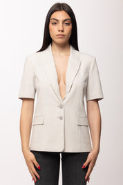 Patrizia Pepe Blazer Mezza Manica 2S1562 A731 FRESH GREY