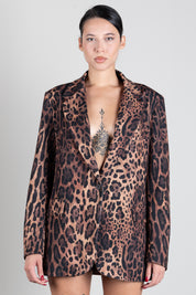 Aniye By Blazer Over Ira Animalier con Rever a Lancia 181322 HOT LEO :AI26