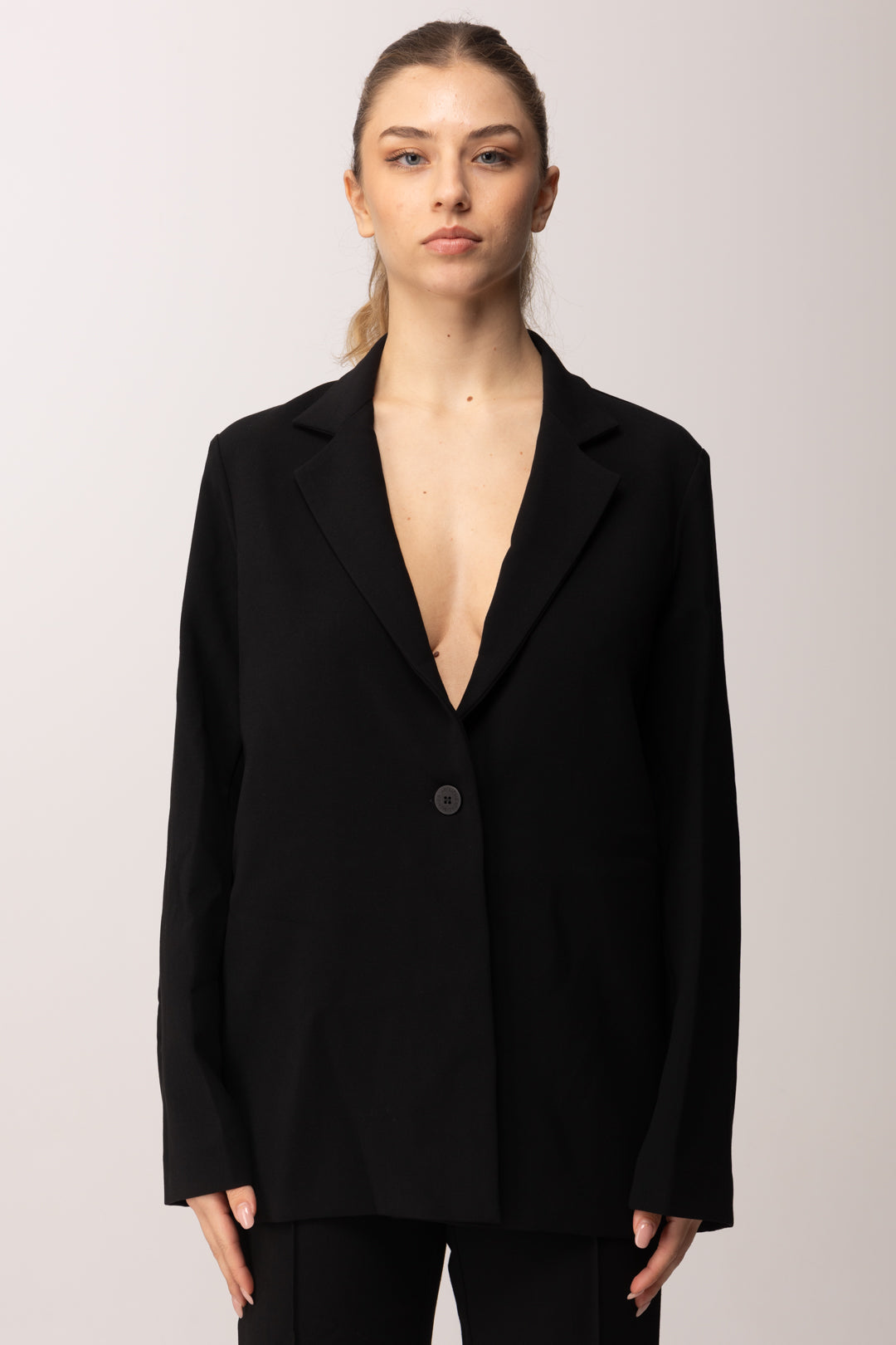 Meme Road Blazer Over Monopetto a Singolo Bottone M6259G NERO