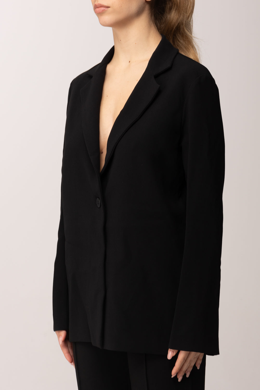 Meme Road Blazer Over Monopetto a Singolo Bottone M6259G NERO