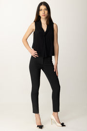 Patrizia Pepe Blusa Smanicata 2C1620 A8I1 NERO