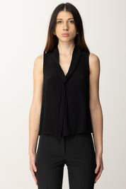 Patrizia Pepe Blusa Smanicata 2C1620 A8I1 NERO