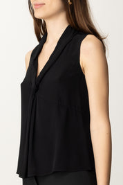 Patrizia Pepe Blusa Smanicata 2C1620 A8I1 NERO