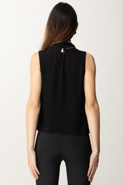 Patrizia Pepe Blusa Smanicata 2C1620 A8I1 NERO