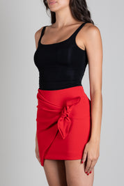 Elisabetta Franchi Body In Jersey Crêpe Leggero BO03966E2 NERO
