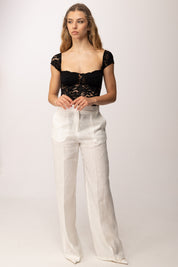 Khloe Femme Body In Pizzo con Scollo Romantico 2312 BLACK