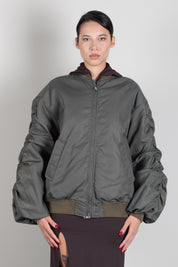 Aniye By Bomber Over Kate con Maniche Arricciate 181231 ARMY :AI26