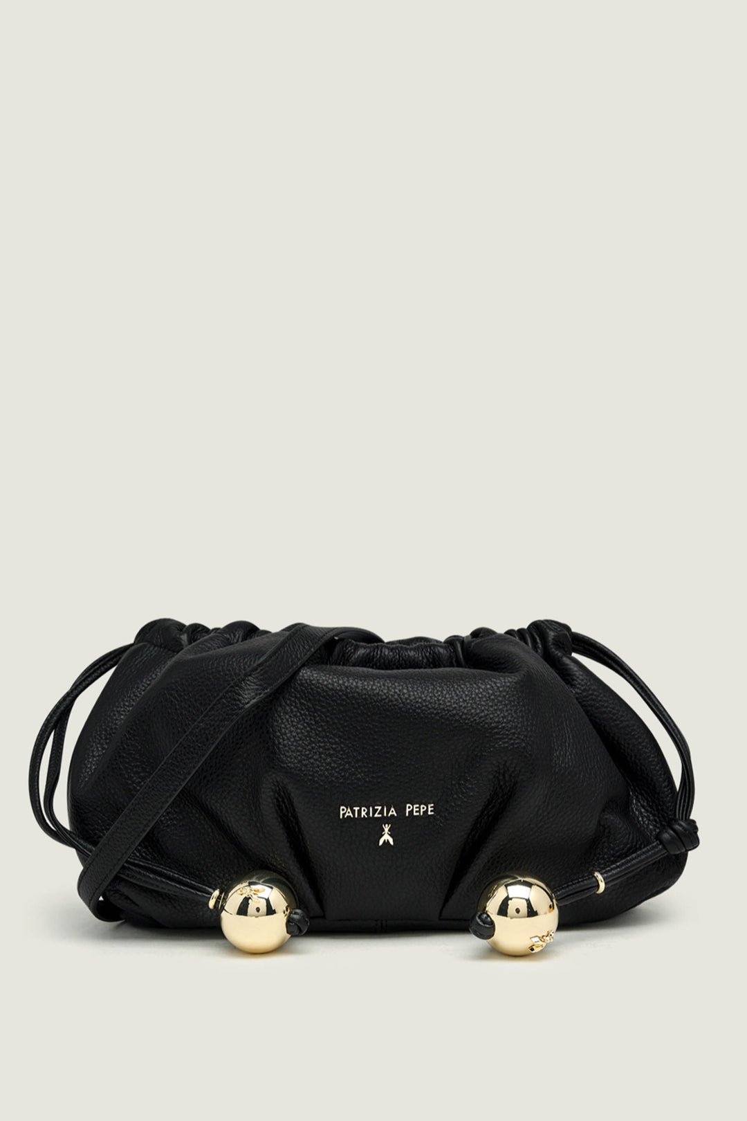 Patrizia Pepe Borsa a Secchiello In Pelle con Coulisse 2B0161 L133 NERO