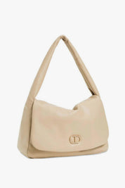 Twin-set Borsa a Spalla con Patta Grande 252TB7130 NATURAL BEIGE