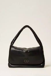 Twin-set Borsa a Spalla con Patta Grande 252TB7130 NERO