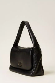 Twin-set Borsa a Spalla con Patta Grande 252TB7130 NERO