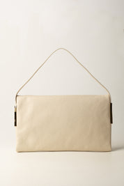 Elisabetta Franchi Borsa a Spalla In Pelle BS48N56E2 MILK