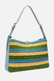 Furla Borsa a Spalla In Rafia Crochet Sfera l WB02043 BX4447 4500S