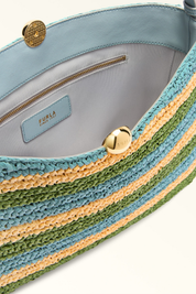 Furla Borsa a Spalla In Rafia Crochet Sfera l WB02043 BX4447 4500S