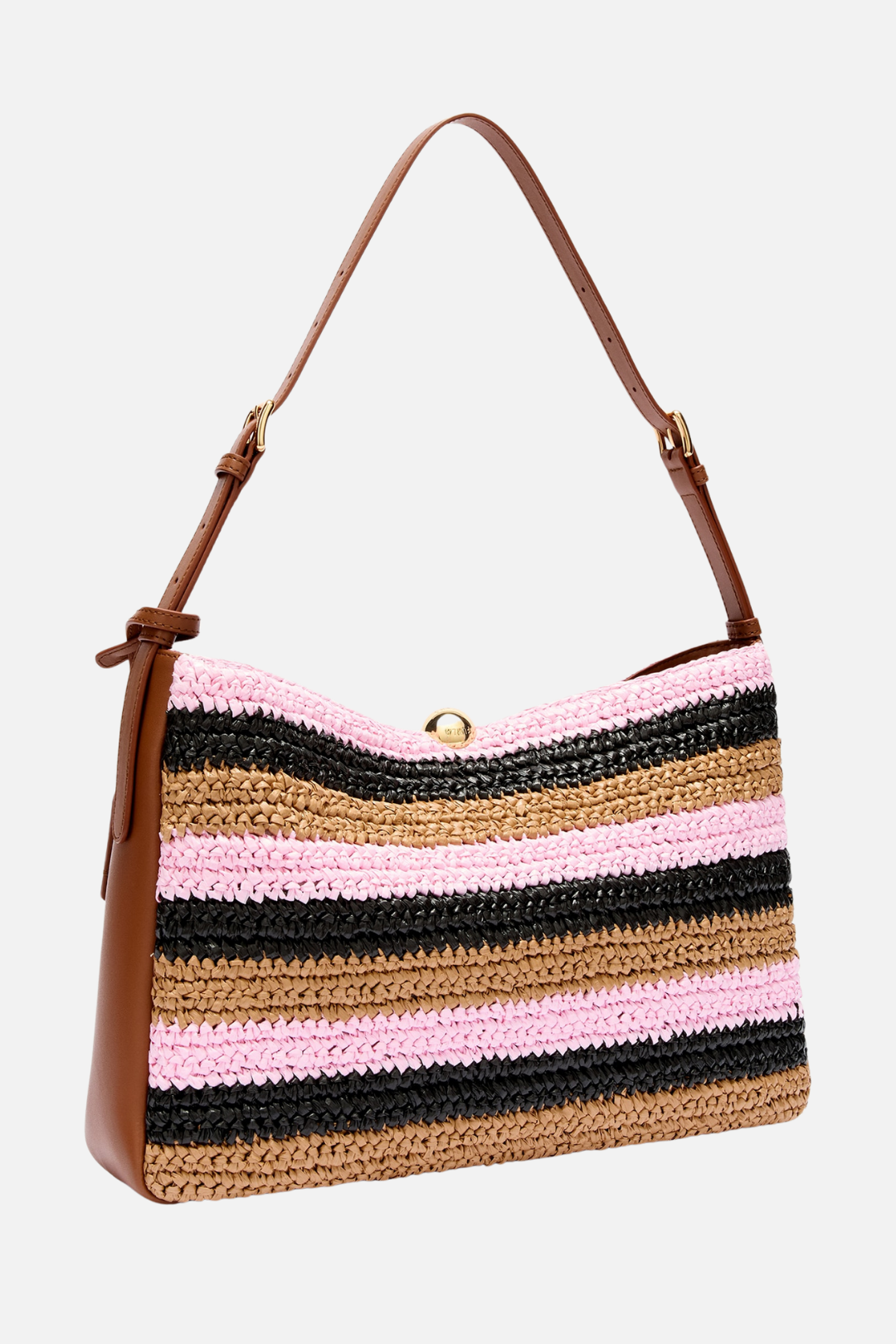 Furla Borsa a Spalla In Rafia Crochet Sfera l WB02043 BX4447 TCO00