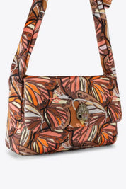 Kurt Geiger Borsa a Spalla In Raso con Stampa Butterfly 5586939689 BROWN/OTH