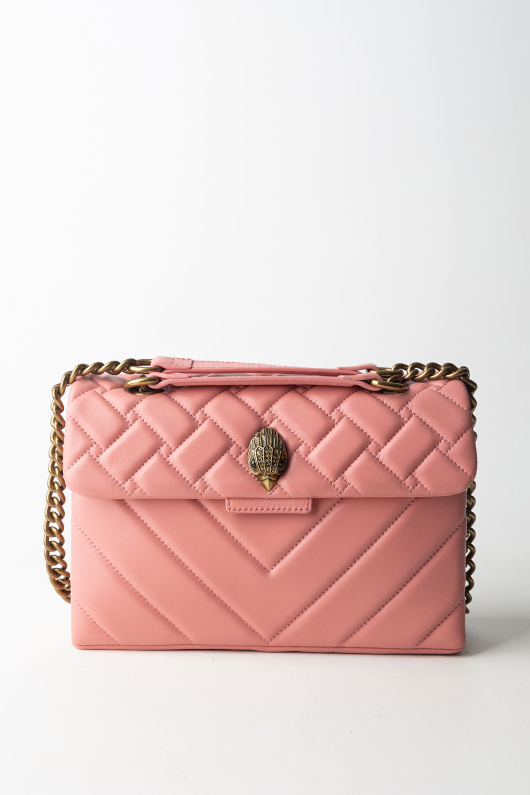 Kurt Geiger Borsa a Spalla London con Tracolla Scorrevole 3586257109 PINK COMB