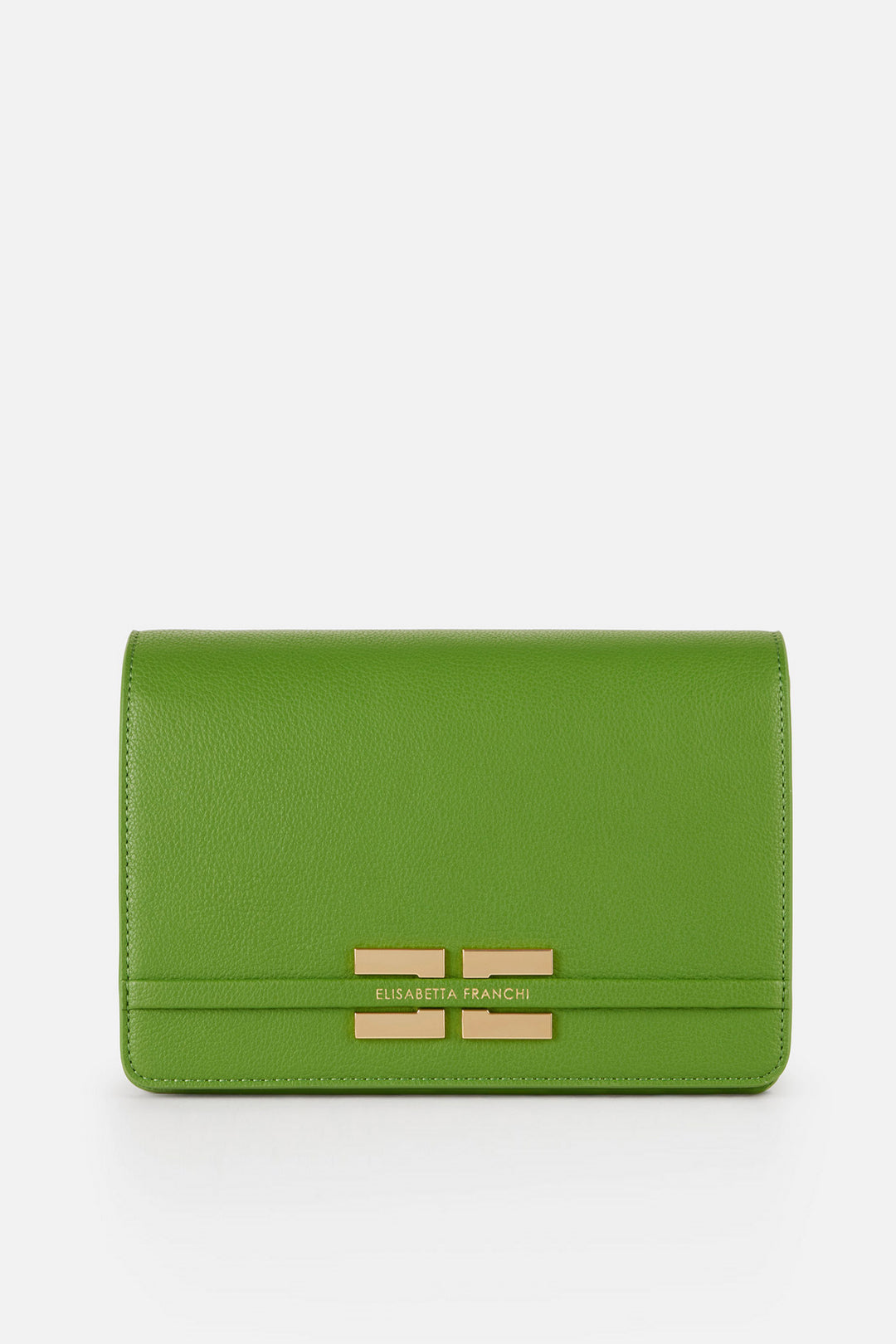 Elisabetta Franchi Borsa a Tracolla a Catena con Logo BS39A61E2 ALOE