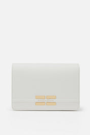 Elisabetta Franchi Borsa a Tracolla a Catena con Logo BS39A61E2 BURRO