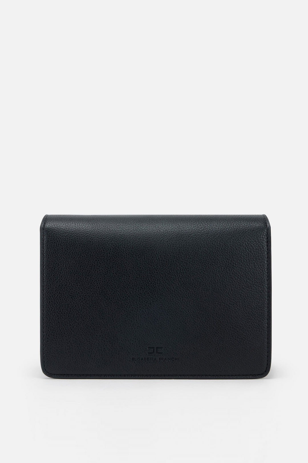 Elisabetta Franchi Borsa a Tracolla a Catena con Logo BS39A61E2 NERO