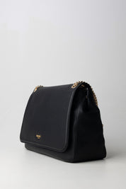 Twin-set Borsa a Tracolla con Catena Oro 252TB7062 NERO