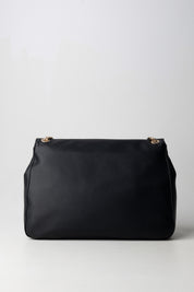 Twin-set Borsa a Tracolla con Catena Oro 252TB7062 NERO