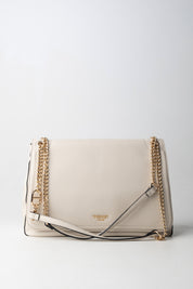 Twin-set Borsa a Tracolla con Catena Oro 252TB7062 PARCHMENT