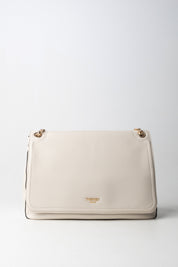 Twin-set Borsa a Tracolla con Catena Oro 252TB7062 PARCHMENT