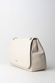 Twin-set Borsa a Tracolla con Catena Oro 252TB7062 PARCHMENT