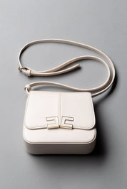 Elisabetta Franchi Bambina Borsa a Tracolla con Placca Logo EFBO118CTV025.C063