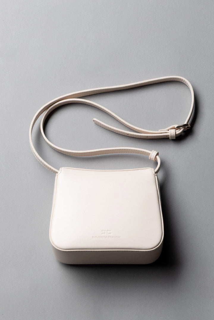 Elisabetta Franchi Bambina Borsa a Tracolla con Placca Logo EFBO118CTV025.C063