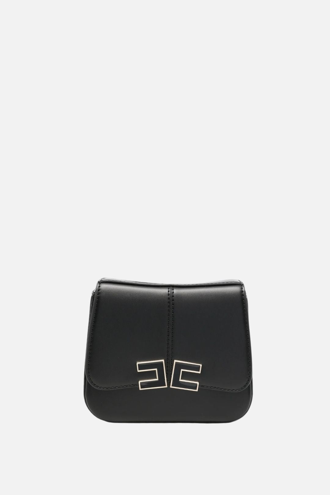 Elisabetta Franchi Bambina Borsa a Tracolla con Placca Logo EFBO118CTV025.N000
