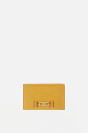 Elisabetta Franchi Borsa a Tracolla Effetto Pelle con Stampa Lucertola BS08A66E2 AMBRA