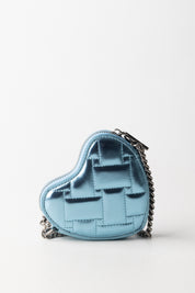 Kurt Geiger Borsa a Tracolla Micro Heart Metal 4029282979 MID BLUE