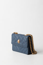 Kurt Geiger Borsa a Tracolla Micro Kensington In Pelle Liscia 4029489979 BLUE OTHER