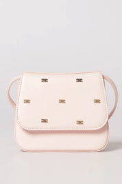Elisabetta Franchi Bambina Borsa a Tracolla Mini con Logo Cc EFBO112CTV025.C036