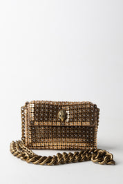 Kurt Geiger Borsa a Tracolla Mini Party Flower 4375261999 GOLD