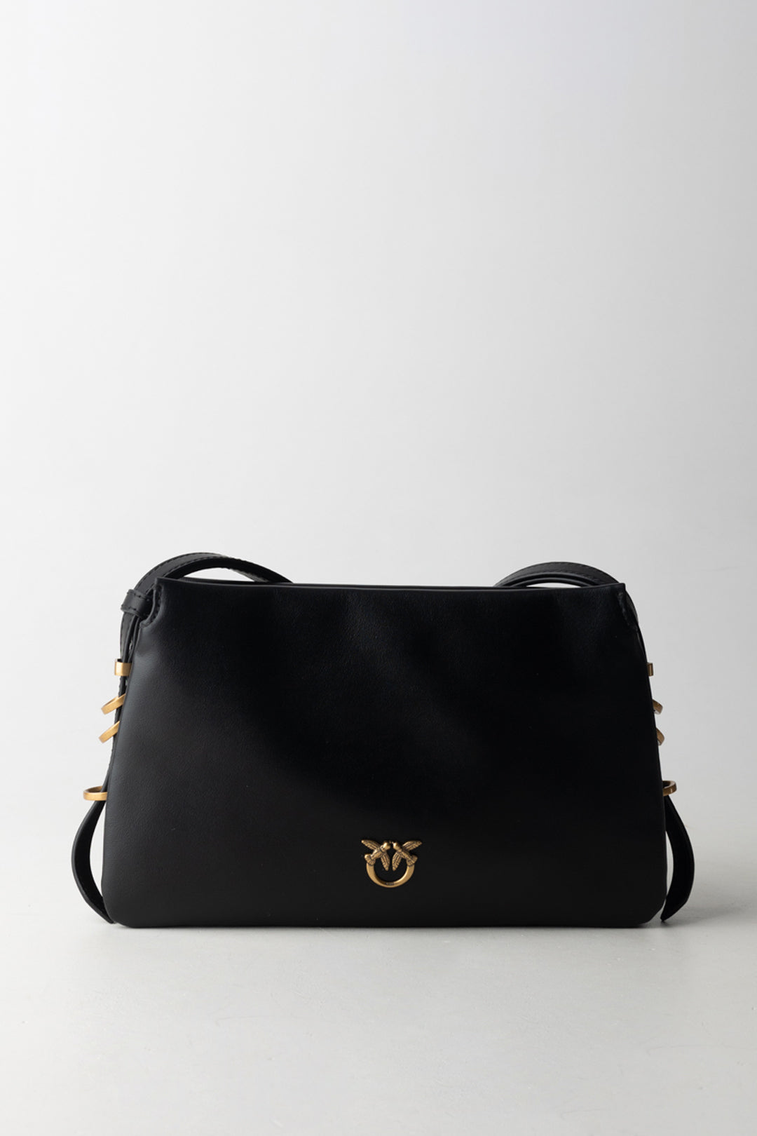Pinko Borsa a Tracolla Triplet Mini NERO-ANTIQUE GOLD