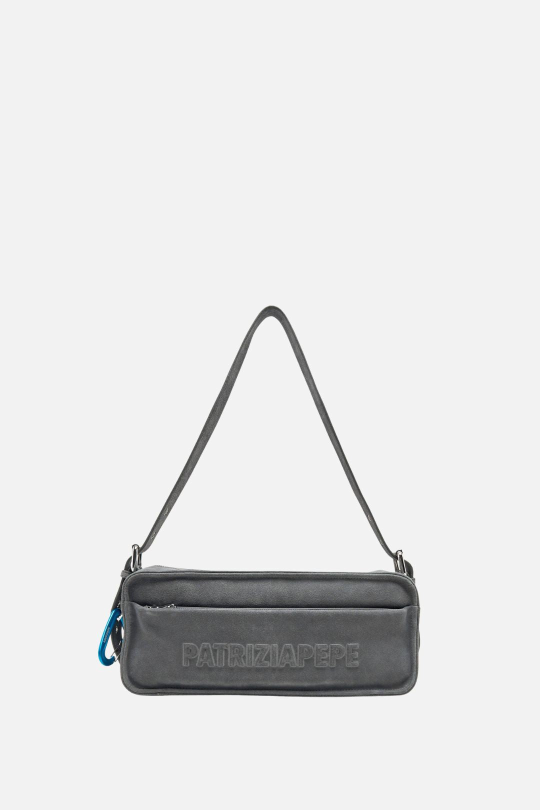 Patrizia Pepe Borsa Baguette In Camoscio 2B0148 L152 BLUISH GRAY