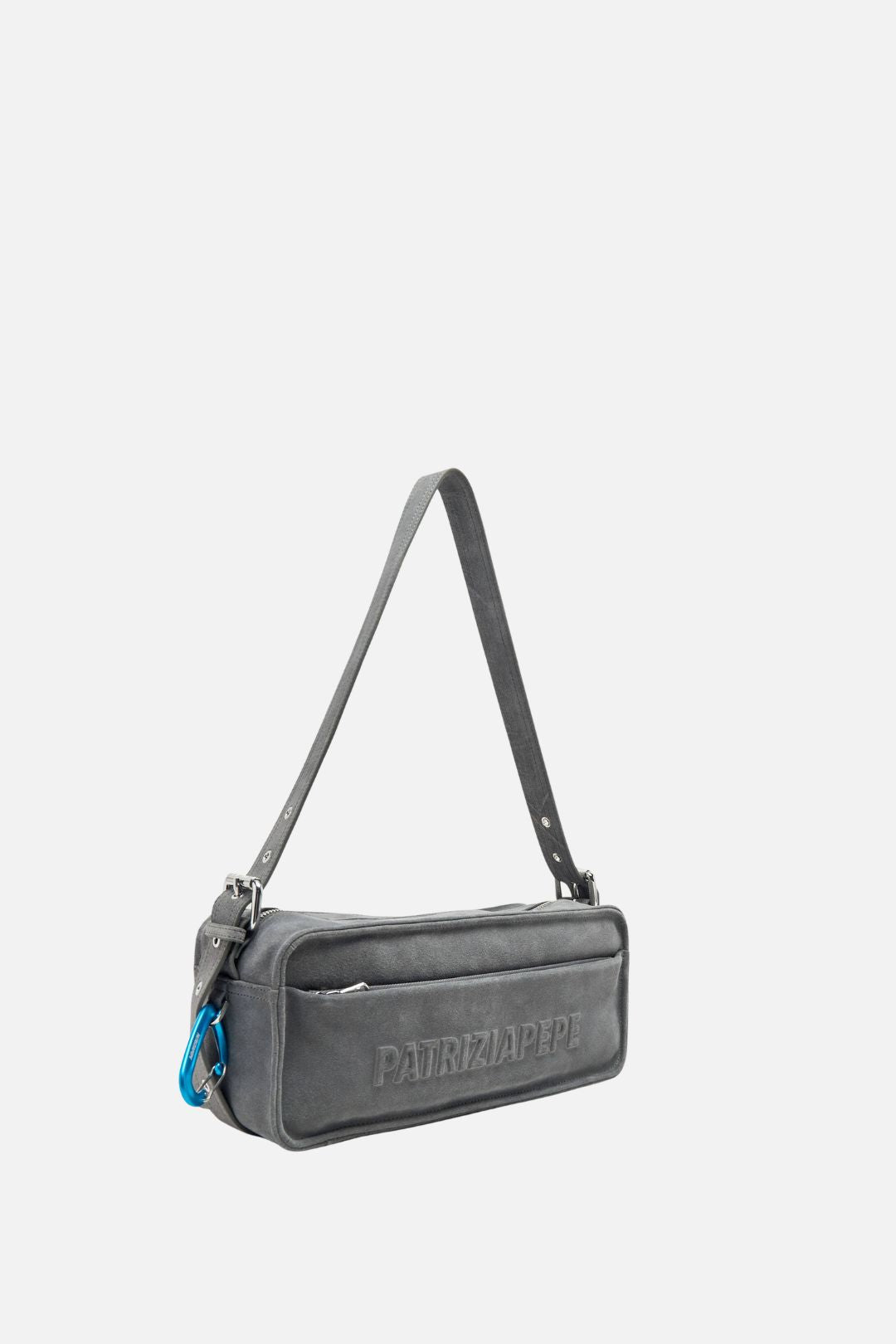 Patrizia Pepe Borsa Baguette In Camoscio 2B0148 L152 BLUISH GRAY