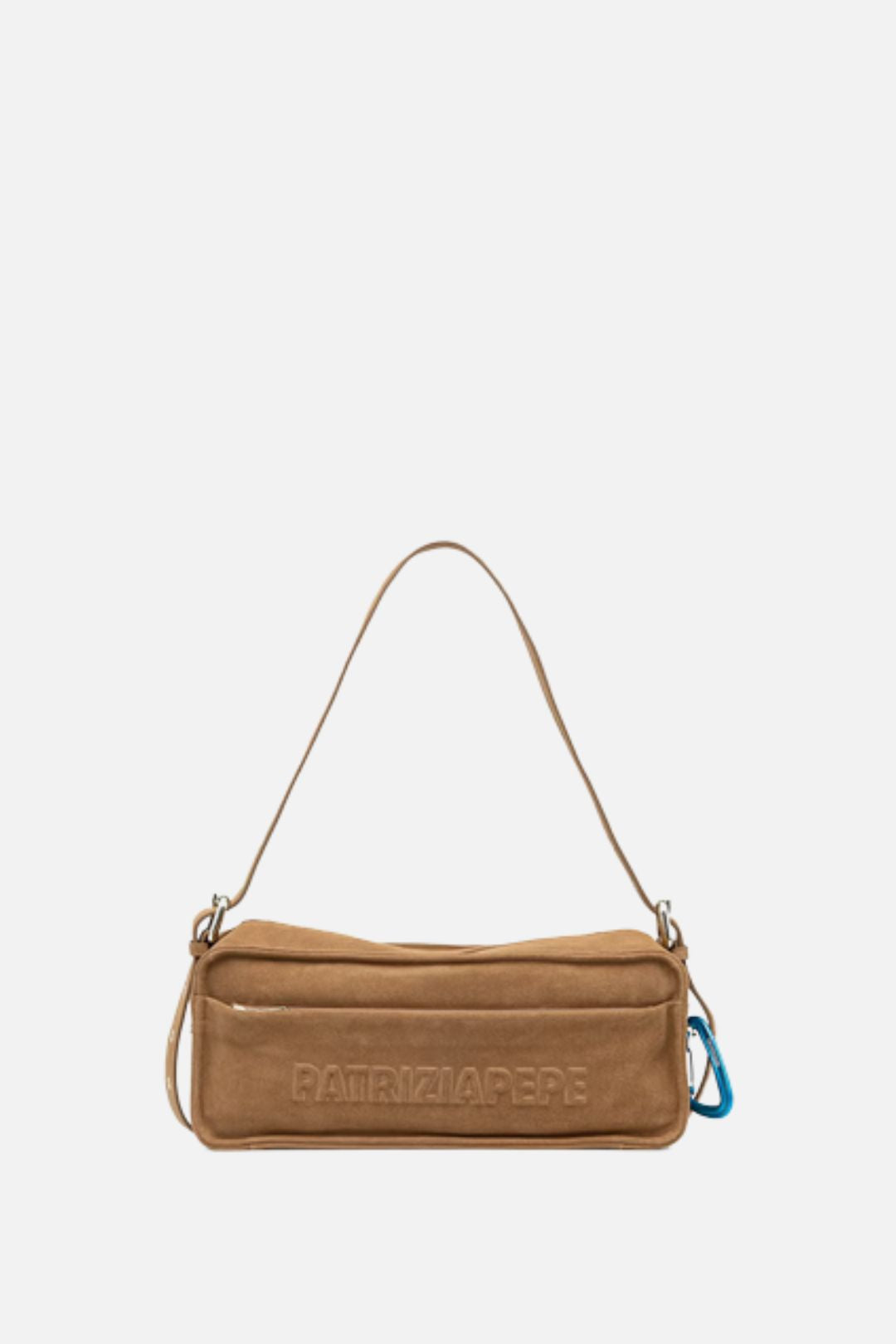 Patrizia Pepe Borsa Baguette In Camoscio 2B0148 L152 NATURAL