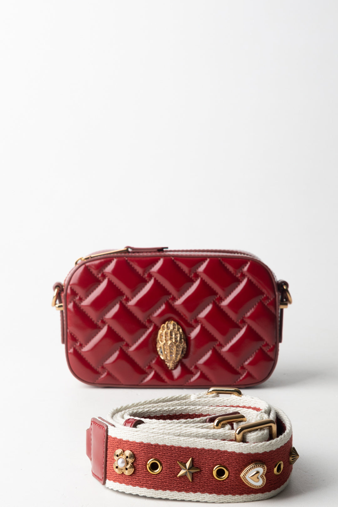 Kurt Geiger Borsa Camera Bag In Vernice 9078950319 RED