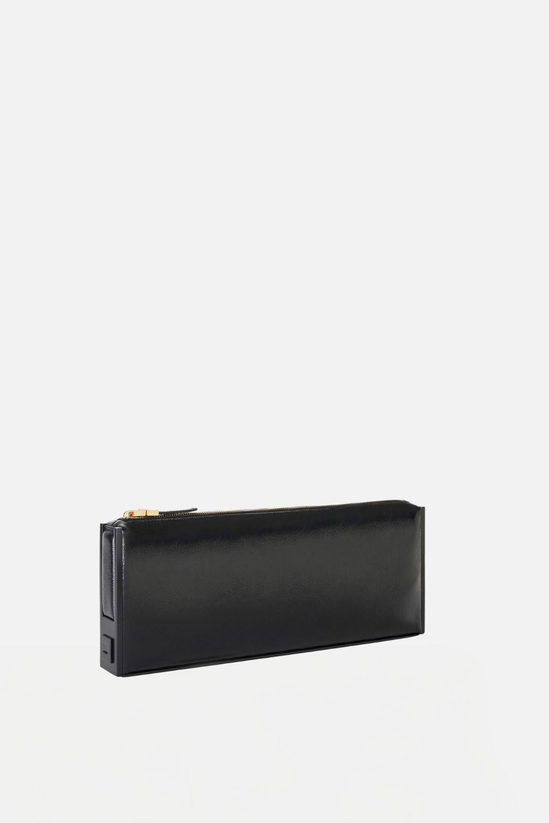 Elisabetta Franchi Borsa Clutch In Vernice Effetto Naplak BS12A66E2 NERO