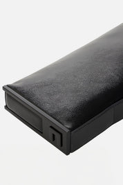 Elisabetta Franchi Borsa Clutch In Vernice Effetto Naplak BS12A66E2 NERO