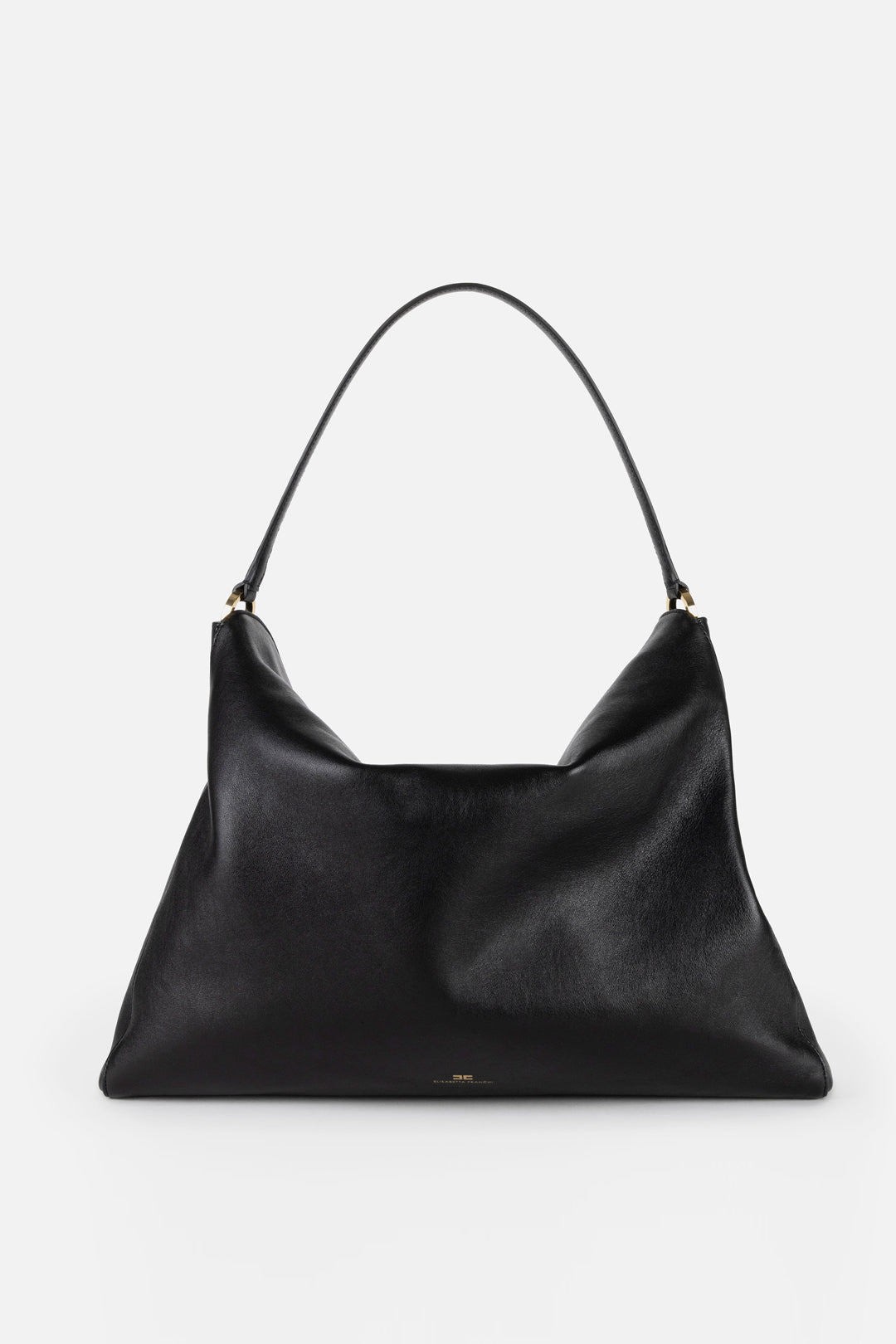 Elisabetta Franchi Borsa Hobo Avenue Bag Grande NERO