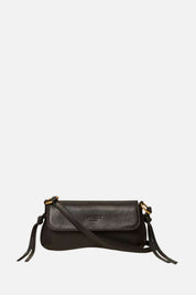 Twin-set Borsa In Pelle con Patta 262TB7171 NERO